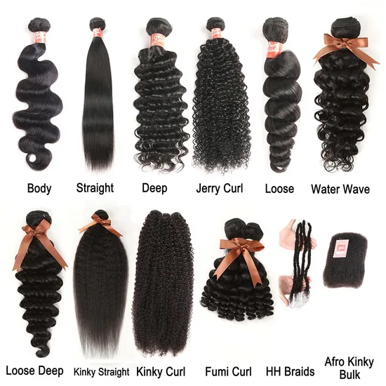 Kbeth LAN-Daisy Peruvian Jerry Curly Human Hair Bundles in Wholesale Remy Human Hair Weave Kinky Curly Bundles 8" -18" Inches Ready to Ship